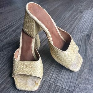 Rattan Jeffery Campbell mules